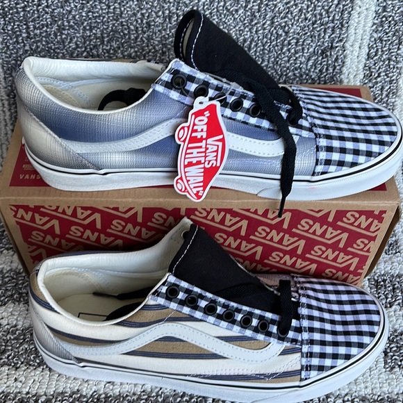 Vans Old Skool Prep Retro Blancdeblanc MENS - Picture 2 of 16